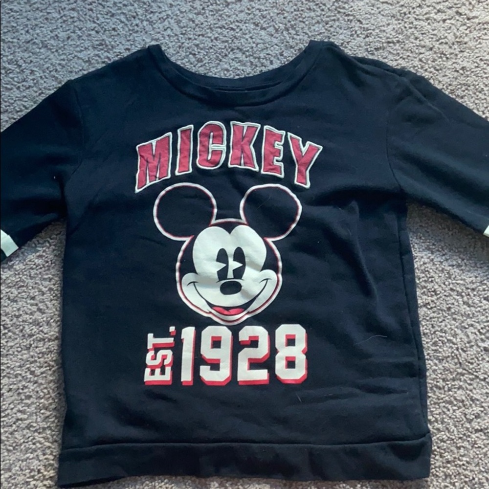 mickey sweatshirt